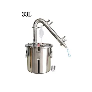 33L 304 Roestvrij Staal Liquor Maken Apparatuur Alcohol Distilleerder Aardbei Brandy Machine