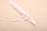 PLC Chemglass CG-1213-J-01 Coil Style Reflux Condenser, 24/40 Standard Taper Joint Warranty Product