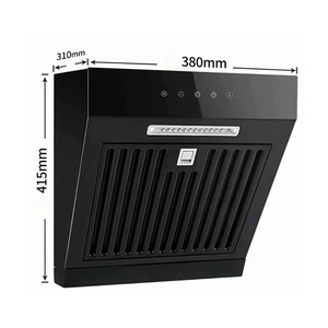 Petit extracteur de fumée électrique de cuisine à aspiration latérale, nouveau design, grande puissance d'aspiration, avec filtre à déflecteur - Product Image 6