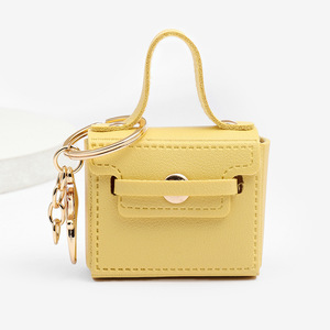 <span class=keywords><strong>Portachiavi</strong></span> Mini borsa in pelle di <span class=keywords><strong>lusso</strong></span> alla moda donna portafoglio creativo piccolo portamonete per auto <span class=keywords><strong>portachiavi</strong></span> - Product Image 2