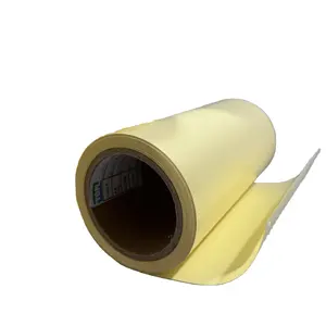 Il produttore fornisce rotoli di carta a rilascio Glassine gialla premium 135g per