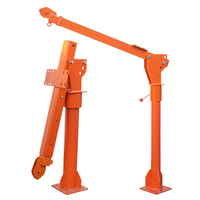 Mini-grue électrique portable avec construction en acier et élingue à câble, capacité de 1 tonne, neuve pour hôtels, restaurants, commerce de détail