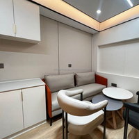 Capsule Moderne Portable avec Salle de Bain Privée pour le Développement Hôtelier en Plein Air et l'Hôtellerie de Luxe – Maison Capsule Design Premium
