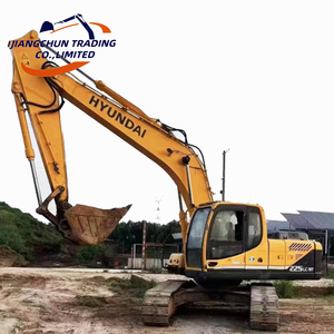 Excavatrice sur chenilles Hyundai 225LC-9T d'occasion 2021 Modèle 22.1TON 95% Nouvelle Corée à basses heures-Roulement original de la pompe de la boîte de vitesses du moteur bon - Product Image 1
