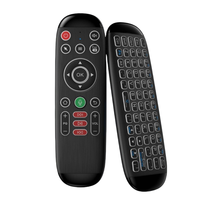 M6 Wireless Mini Android TV Box PC Keyboard dengan Air Mouse & Remote Control Frekuensi 2.4GHz Kode Tetap Bahan Plastik