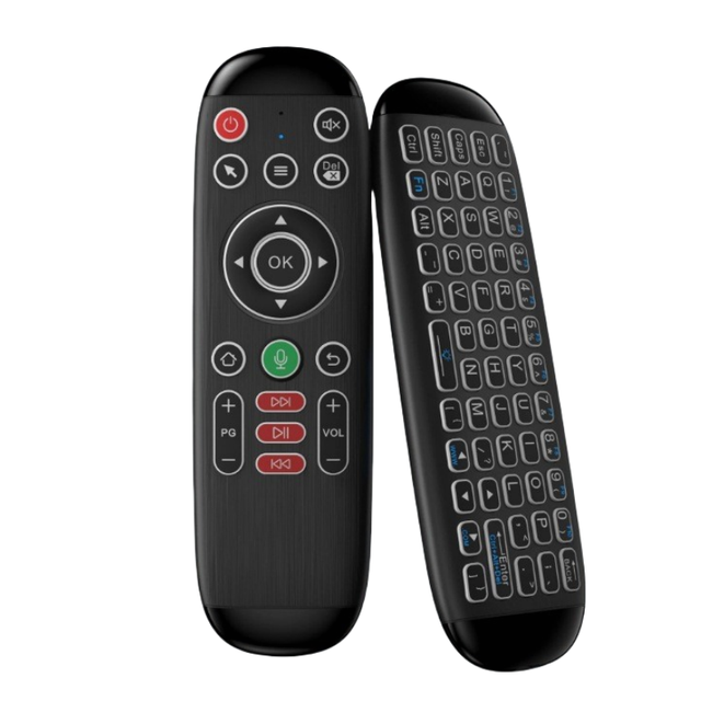 M6 Wireless Mini Android TV Box PC Keyboard with Air Mouse & Remote Control 2.4GHz Frequency Fixed Code Plastic Material