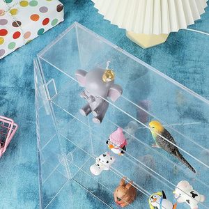 Treo Tường Acrylic hiển thị trường hợp với kệ rõ ràng tầng Showcase hiển thị tủ hiển thị trường hợp - Product Image 4