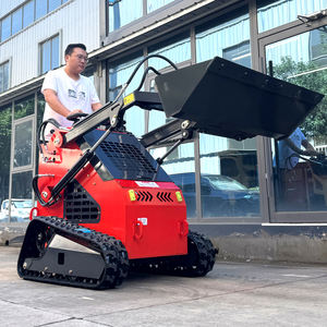 Gratis pengiriman baru jenis 450 selip Mini Steer Track Loader berjalan di belakang Crawler Epa selip Steer lampiran untuk dijual - Product Image 4