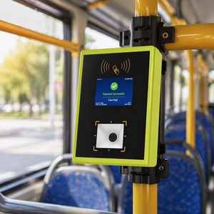 Lecteur de cartes prépayées pour bus Cardlan / Validateur de cartes de bus sans argent liquide / Fabricant de terminaux de paiement - Product Image 1