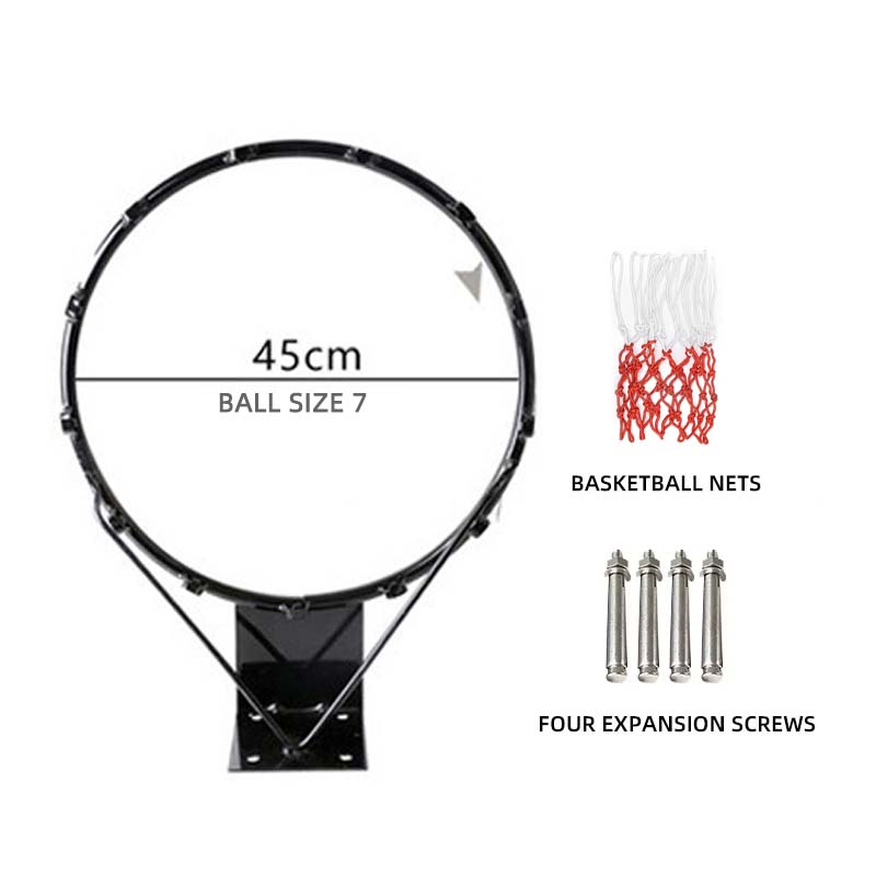 Tubo cavo 45cm nero
