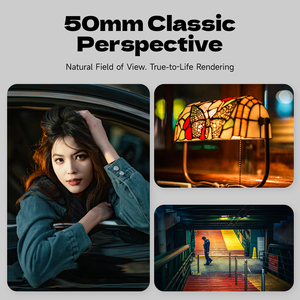 Objetivo Prime de Retrato Brightin Star de 50 mm F1.05 con Enfoque Manual y Formato Completo para Sony E, Canon RF, Nikon Z y Leica L-Mount - Product Image 6