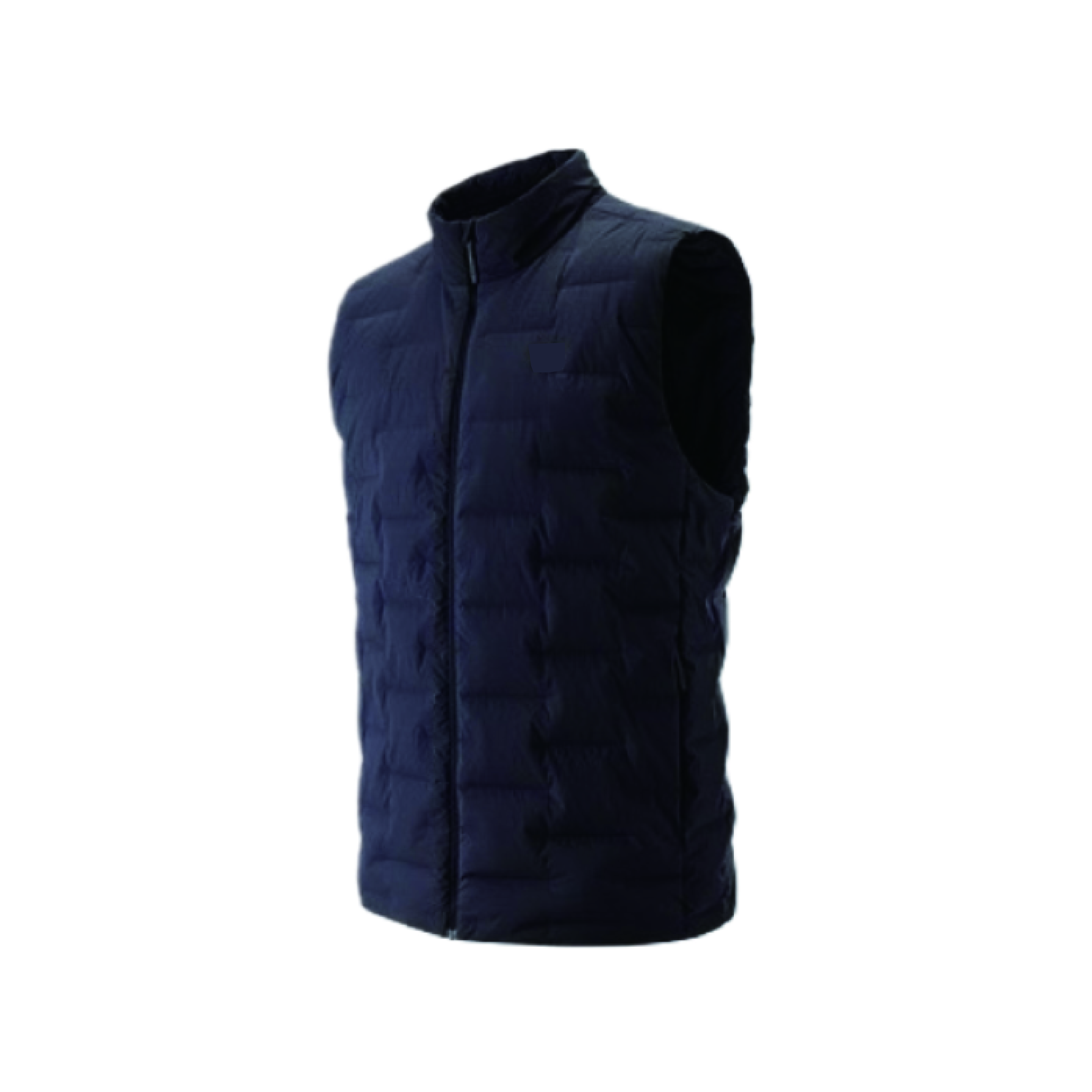 Men's Custom Logo Casual Vest 2025 Winter Sleeveless Bubble Jacket Waterproof Windproof Breathable Eco-Friendly Outerwear 90g