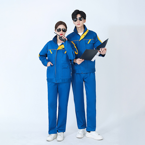 Modest Conservative Overalls with Reflective Stripes Specially Designed for Welding Workers - Product Image 4