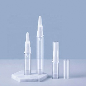 Wholesale Empty 5ml 10ml 15ml Plastic Eyes <b>Cream</b> Bottle clear Serum Sample Bottle - Product Image 1