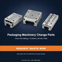 Services de fraisage CNC de précision JRD sur mesure pour pièces de machines d'emballage - Fournisseur OEM 0,01 mm ISO 9001 Usinage par fraisage 5 axes
