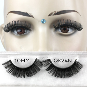 ขนตาปลอมแบบรัสเซีย QK24N ขายส่ง ขนตาแบบ D สำหรับต่อขนตา ขนตาปลอมทำมือ 100% ขนมิ้งค์เทียม ยี่ห้อ <span class=keywords><strong>HITOMI</strong></span> - Product Image 1
