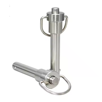 Goupille de verrouillage à bille durable Dia 5mm 10mm Loquet à ressort en acier inoxydable à verrouillage rapide pour gabarit et robotique