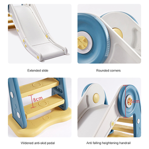 Jeux pour tout-petits, toboggan en plastique pour bébé, aire de jeux intérieure pour enfants, jouets de toboggan en plastique - Product Image 6