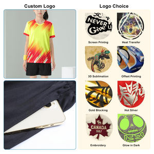 เสื้อฟุตบอลผู้ใหญ่แขนสั้นระบายอากาศแห้งเร็วสำหรับฤดูร้อน พิมพ์ลายดิจิทัลสำหรับการแข่งขัน รับผลิตตามสั่งพร้อมโลโก้แบรนด์ของคุณเอง ขายส่ง - Product Image 3