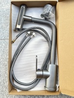 Mitigeur d'Évier Monocommande 4 Fonctions Cascade pour Cuisine, Hôtels et Appartements