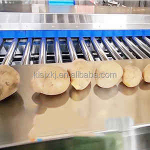 Trieuse ronde de fruits et légumes KLS Pommes de terre Oignons Tomates Taille orange Machine de triage à rouleaux - Product Image 2