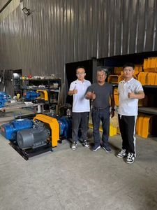 High Capacity Industrial Roots Turbo Blower <b>Pump</b> for Fish Farming & Sewage Water Treatment Electric Fan Blower - Product Image 5