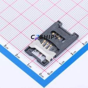 C7005-01 SIM Card Connector SMD Connector ( Body Max Height: 2.5mm ) - Product Image 1
