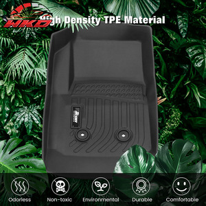Tapis de sol toutes saisons en TPE 3D moulé, imperméable, compatible avec Chevy Colorado GMC Canyon 2015-2022, cabine double. - Product Image 2