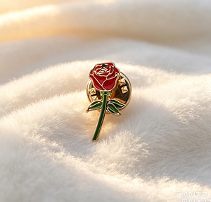 Broche de moda de inspiración retro, pequeño pin de solapa esmaltado, elegante decoración para ropa, accesorios metálicos al por mayor - Product Image 1