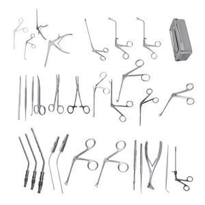 Juego Completo de Alta Calidad de Instrumentos para Cirugía Endoscópica de Senos Paranasales, Estándar Alemán, FESS, Acero Inoxidable de Grado Médico, OldMed - Product Image 1