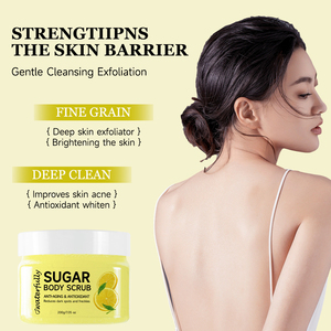 น้ำตาลมะนาวส้มขัดผิวจากธรรมชาติทั้งหมดช่วยผลัดเซลล์ผิวอย่างอ่อนโยน - Product Image 2
