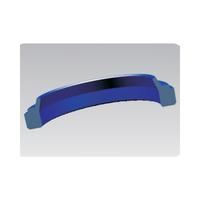 Topseals A1 TPU Hochleistungs-Hydraulikzylinder-Schaberdichtungen Öl- und Staubresistenter Wischring Blau 92-95 Shore für Schwerlastanwendungen
