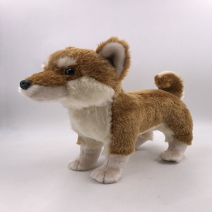 Perro de peluche para bebé, juguete de simulación de peluche, Pastor Alemán - Product Image 2
