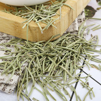 Grand stock de feuilles de romarin séchées, thé aux herbes de couleur verte, pur, naturel et riche en parfum