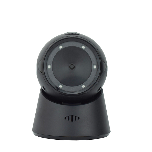 Handfree Desktop 1D/2D Omnidirectional Barcode Scanner POS Reader