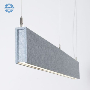 Panel Acústico Decorativo Absorbente de Sonido con Lámpara LED de <span class=keywords><strong>Techo</strong></span> para Oficina e Iluminación Interior del Hogar, Precio de Fábrica, Nuevo - Product Image 5