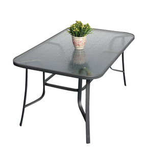 Juego de 5 Sillas Giratorias de Aluminio Modernas para Exteriores y Mesa para Uso en Villas y Parques - Product Image 4