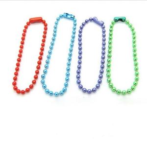 Cadena de Bolas de Metal de Colores Personalizada a Precio de Mayoreo para Adornos y Decoración de Ropa - Product Image 1