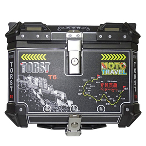 Maleta Trasera para Motocicleta TORST, Impermeable, de Aleación de Aluminio, con Capacidad de 45L, para la Serie Benda <span class=keywords><strong>WX</strong></span>, con Diseño Elegante - Product Image 3