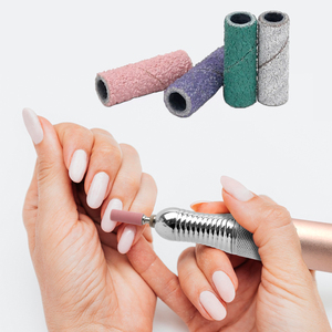 3mm Mini <b>Pink</b> Nail Sanding Bands Manicure Grinding Heads Nails Gel Removing Tool - Product Image 5