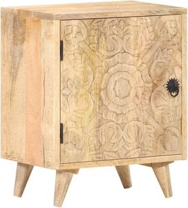 Table <span class=keywords><strong>de</strong></span> chevet <span class=keywords><strong>en</strong></span> bois <span class=keywords><strong>de</strong></span> manguier massif sculpté : Tables <span class=keywords><strong>de</strong></span> chevet rustiques <span class=keywords><strong>en</strong></span> bois pour chambre à coucher ou salon, meuble <span class=keywords><strong>de</strong></span> rangement sculpté - Product Image 1