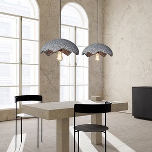 Japanese Wabi-Sabi Style Cream-Colored Chandelier Original HomeStay <b>Lighting</b> Fixture for Dining Tea Table Clothing Store - Product Image 4