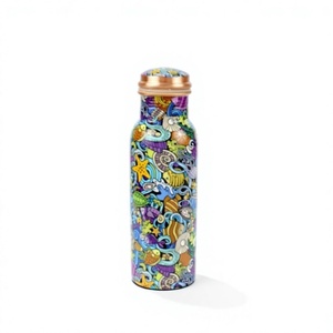 Botella de Agua con Tapa y Agarre Ergonómico, Mini, Ligera, de Acero al Carbono Ecológico, Apta para Lavavajillas, para Té y Bebidas, OEM ODM BS International - Product Image 5