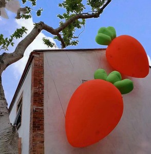 Modèle de <span class=keywords><strong>carotte</strong></span> gonflable géant de <span class=keywords><strong>carotte</strong></span> de fête pour la publicité Décoration de Pâques personnalisée - Product Image 3