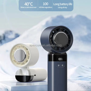 Ventilador Turbo de Plástico sin Aspas Inteligente, Portátil, Mini, Recargable, con Batería, Ecológico, Ahorro de Energía, para Uso Personal en Exteriores - Product Image 1