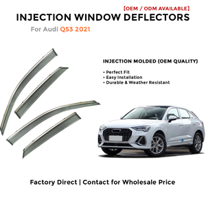 Déflecteurs de fenêtre latérale pare-pluie pour Toyota LC200 2008-2019 accessoires auto - Product Image 2