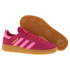 Chaussures Adidas Handball Spezial Suede pour filles Rouge rubis Rose clair Gum 2 - Product Image 4