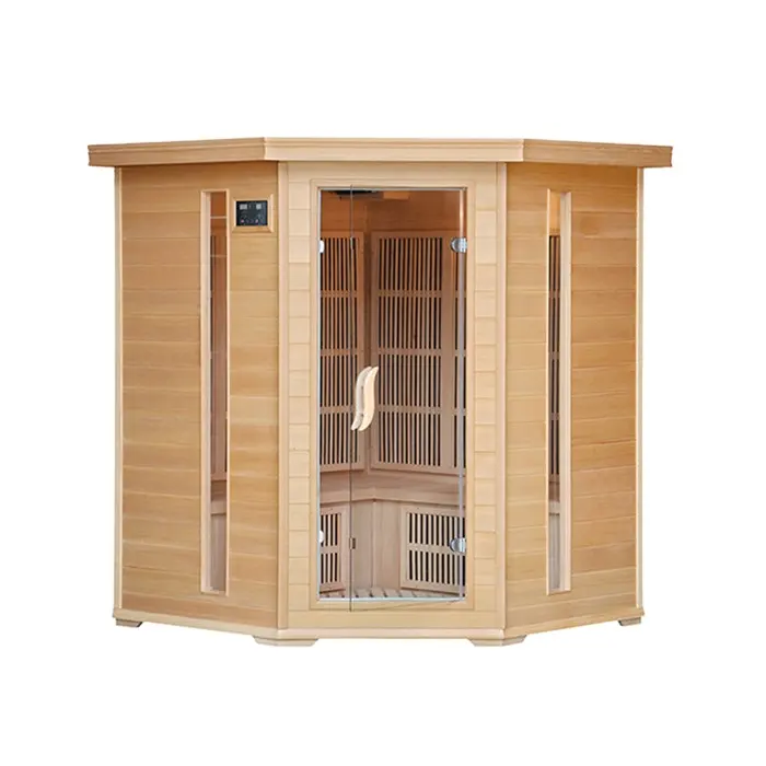 Rumah Spa Kecantikan Desain Khusus Sudut Dalam Ruangan Sauna Infared Portabel