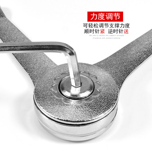Choose Me 360 Degree Rotating Gas <b>Spring</b> Cabinet <b>Door</b> Support Zinc Alloy Any Stop For Up Down Flip <b>Doors</b> - Product Image 2