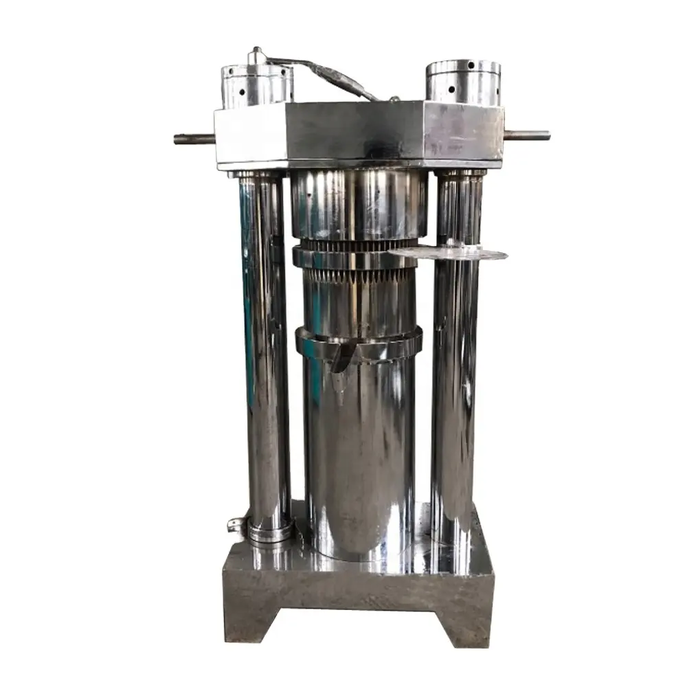 Preço da prensa de óleo hidráulica para máquina de extração de óleo de amêndoa/amêndoa fria